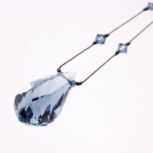 Montana Blue Crystal Necklace
