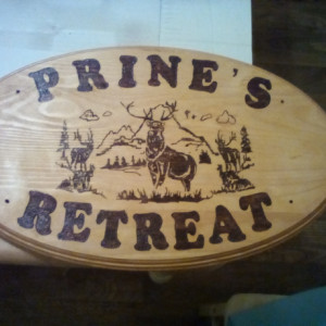 New PERSONALIZED Wood sign plaque CUSTOMIZED with YOUR DESIGN SIZE SHAPE and PRICE used for BUSINESS or personal. Can be hung indoors or out