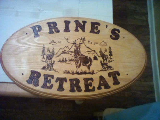 New PERSONALIZED Wood sign plaque CUSTOMIZED with YOUR DESIGN SIZE SHAPE and PRICE used for BUSINESS or personal. Can be hung indoors or out