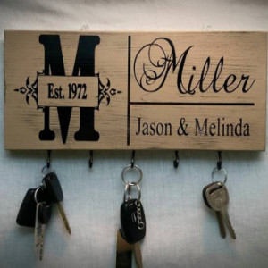 Key Holder, Mother's Day Gifts, Key Holder For Wall, Personalized Key Holder, Key Rack, Wall Key Holder, Hanging Key Sign, Keys, Gifts Ideas