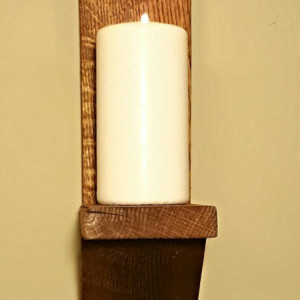 Beautiful handmade candle sconce