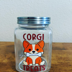 Corgi Treat Jar