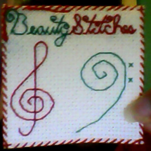 BeautyStitches Coaster Designs: Musicality