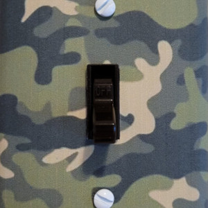 Camouflage Light Switch cover