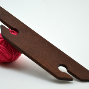 4.5" Weaving Shuttle For Inkle Weaving Card Or Tablet Weaving Belt Weaving Handcrafted From Mahogany