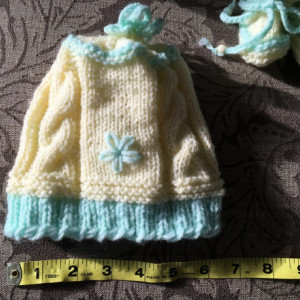 Baby Hat and Bootie Set 