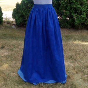 Homespun Cotton Skirt Size 6/8 M ~ Ready to Ship