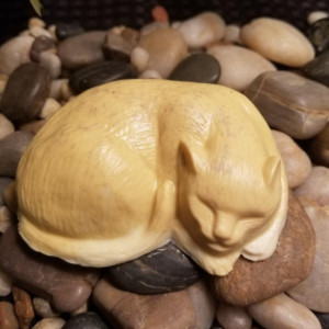 Set Of 2 *Cat Shaped Shea Butter & Oatmeal Soap, Great Gift for Cat Lovers*