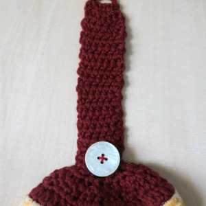 How Sweet Cupcake Crochet  Top Towel, Kitchen Hand Towel, Crochet KitchenTowel