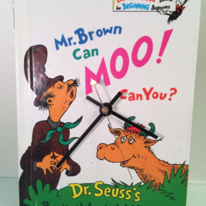 Children's Book Clock Dr Seuss classic