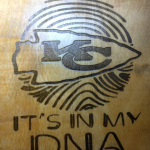 Its In My DNA KC wall decor