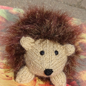 Hedgehog, Hand Knitted Toy, Knit Hedgehog, Stuffed Animal, Hedgie, Free Shipping