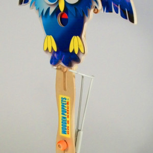Wooden Puppet-  Owl