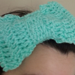 Crochet Bow Headband