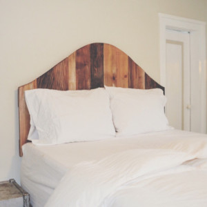 The Extra Rustic Bayley - Wooden Headboard