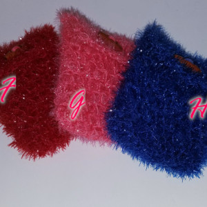 Set of 3 Scrubby Soap Pouches (FREE SHIPPING!!)