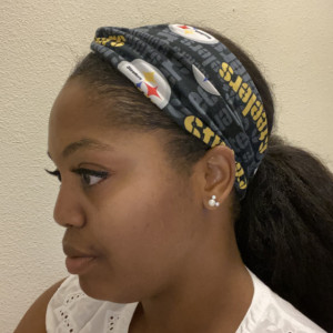 Steelers Twisted Headband/Turban