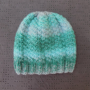 Sea Greens Adult Knit Hat