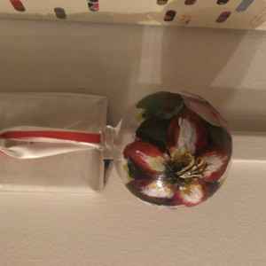 Floral Hand Painted Ornaments