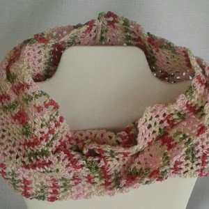 Lacey Peppermint Patty Infinity Scarf