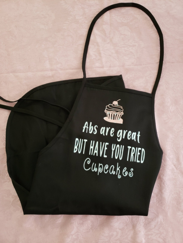 Funny Apron for the Baker, adult apron, kitchen accessories, cupcake lover