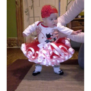 Custom made to order sewn Tutu, full bodied, double layered