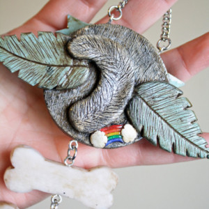 Personalized Pet / Baby Memorial Ornament - Christmas Engraved Sympathy Gift Angel Wings Heaven Passing Sentimental Polymer Clay