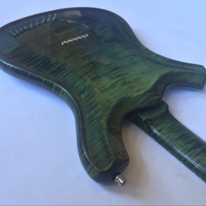 Customizable Anu Custom Electric Guitar   Cygnus in CHlora Fade