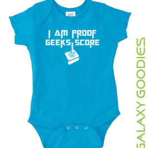 I am Proof Geeks Score - Baby Onesie