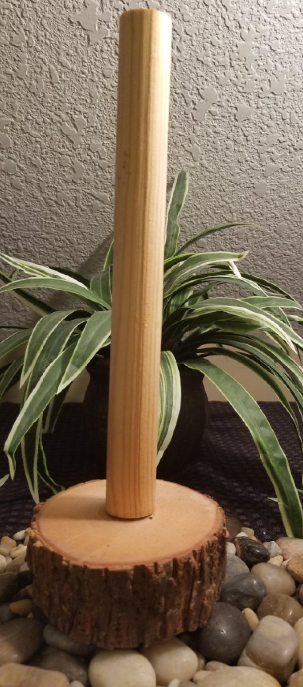 Handcrafted All Natural Wood Paper Towel Holders