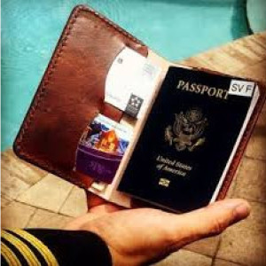 Passport cover, passport case, passport wallet, travel wallet