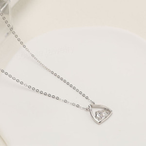 925 Silver Mountains & Seas Matching Necklaces Free Engraving