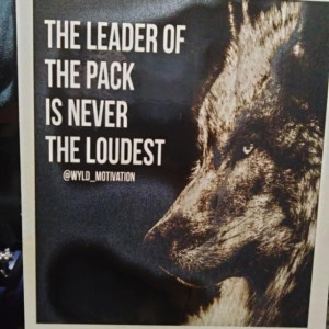 The Leader of the pack wall decor 