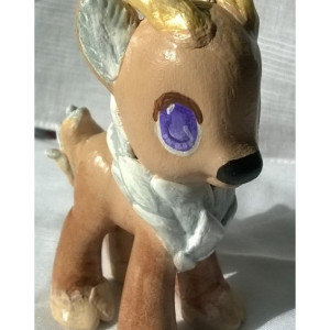 Custom OOAK My Little Pony Toy Figure: Gild the Reindeer