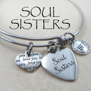 Soul Sister Stainless Steel Bangle
