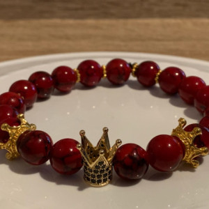 Golden Red Royalty Bracelet