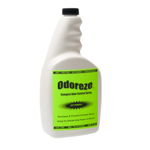 ODOREZE Natural Compost Odor Control Spray: 32 oz. Concentrate Makes 128 Gallons