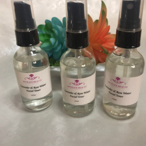 Lavender& Rose Water Facial Toner, Refreshed, Hydrating,improves texture/prevent skin breakouts.