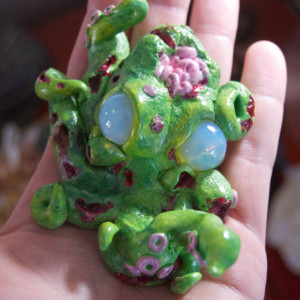 Zombie Octopus Sculpture 