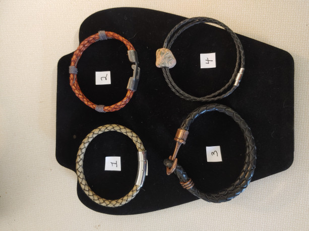 Men's assortment of bracelets