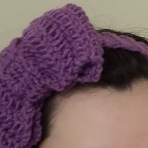 Crochet Bow Headband