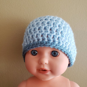 Newborn Crocheted by hand Baby Hat