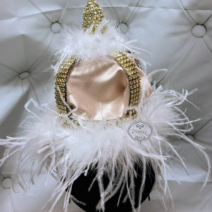 Queen Birthday Crown Handmade Crystal Headband
