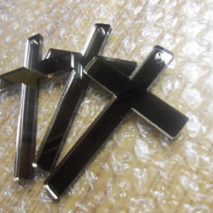 cross charms,mirror crosses,laser cut charms,