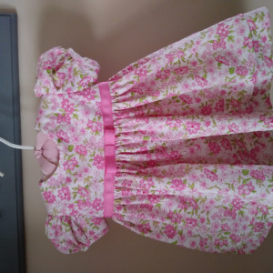 Pink Spring Flower Dress