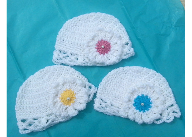 3 Hats Set,newborn girl,baby shower gift,crochet hat,baby clothes,baby gifts,gifts for baby,beanie babies,baby girl clothes,baby girl gift