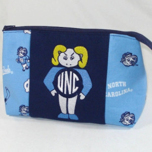 UNC Tarheels Ramses Cosmetic Bag ,UNC Carolina Blue, Carolina Tarheels, 2017 National Championship, Men's Toiletries, Gift, Kids Toy bag
