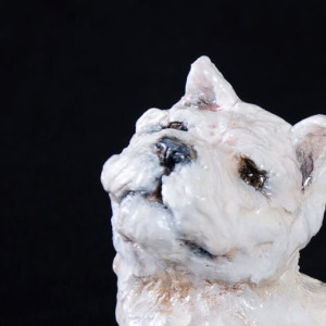 Ron Hevener Westie Dog Figurine