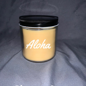 Aloha Scented Hand Poured Candle