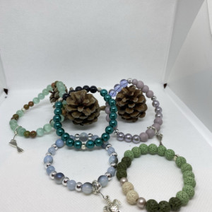 Natural Beaded Bracelets